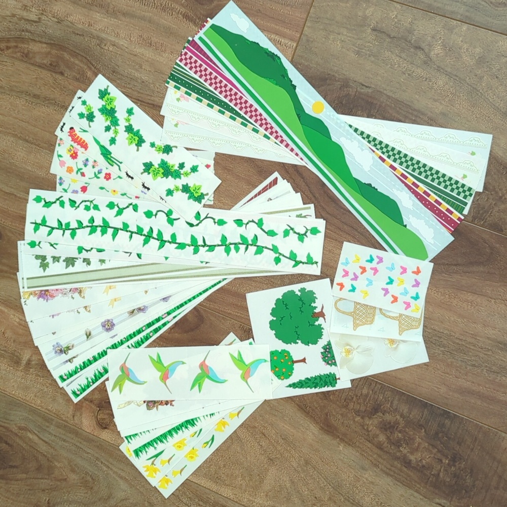Mrs. Grossman's Collection of Floral Stickers